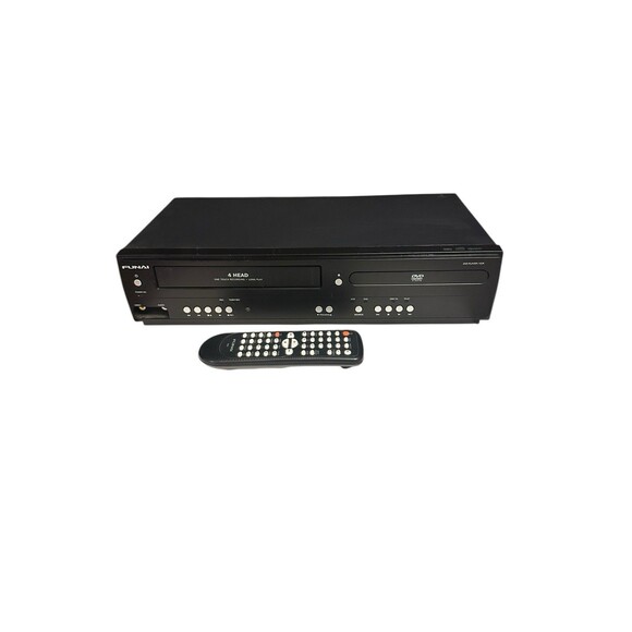 FUNAI DV220FX4A DVD VCR Combo Player / VHS Recorder w/ Remote *Read description* - Picture 1 of 10